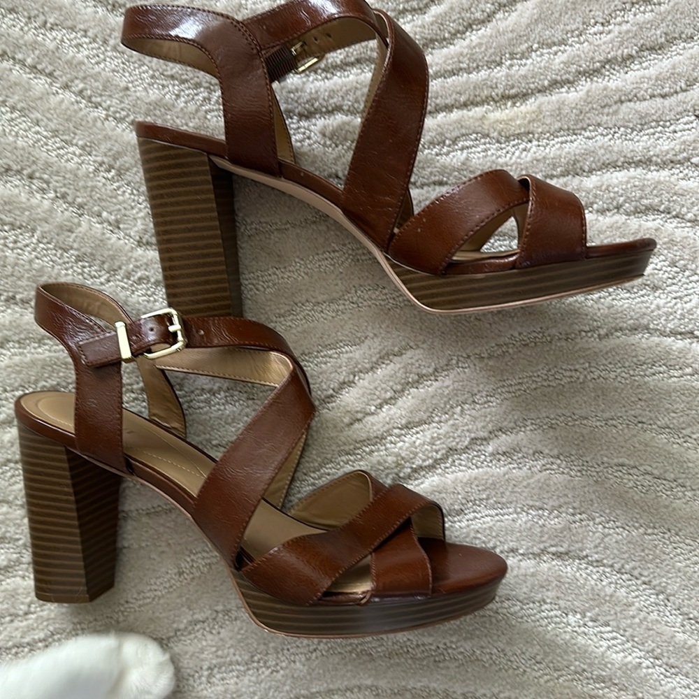 Alfani summer strappy heels.